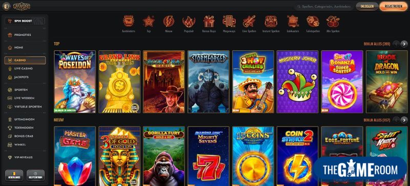 €1 storting casino online spelaanbod
